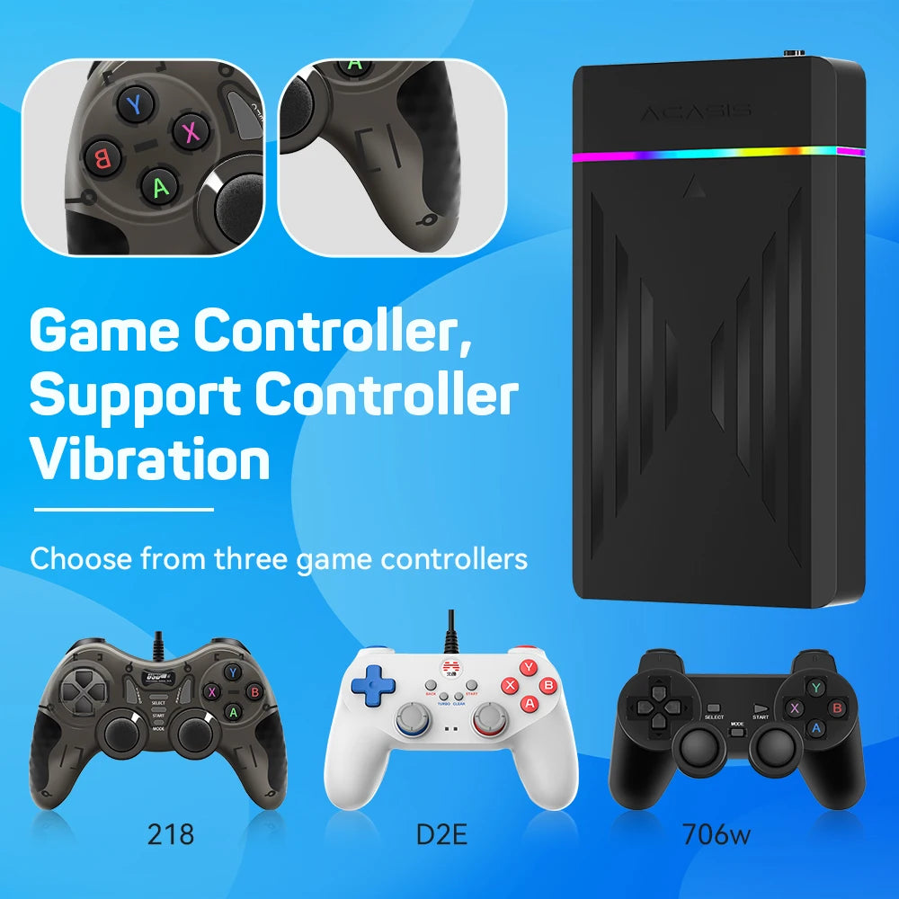 3TB Tragbare Gaming-HDD LaunchBox/Retrobat/Playnite Retro-Spielekonsole mit über 17300 AAA-/3D-/Retro-Spielen für PS4/PS3/PS2/Switch/Wii