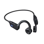 Lenovo Hot Real Bone Conduction Sport-Kopfhörer Kabelloser Kopfhörer Bluetooth-kompatibles Headset Freisprechfunktion mit Mikrofon zum Laufen
