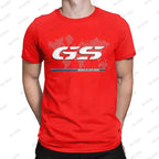 2025 Summer New Cotton For 1250 GS Exclusive for BMW Fans Motorrad R1250GS Motorcycle T Shirt Men Hip Hop Streetwear Unisex Tops