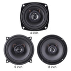 4/5/6 Zoll Auto Audio HiFi Musik 12V 2-Wege Auto HiFi Koaxiallautsprecher 4 Ohm Vollbereichsfrequenz Auto Audio 300W/400W/500W