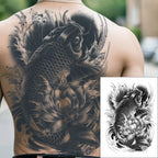 Magic Juice Tinte Wasserdichte Tattoo Aufkleber Große Größe Kräutersaft Temporäre Tattoos Männer Body Art Drache Tiger
