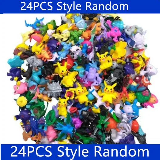 144 Anime Stil Actionfigur Modell Pokémon Figur Spielzeug Ornament Dekoration Sammlerstücke Spielzeug für Kinder Weihnachtsgeschenk