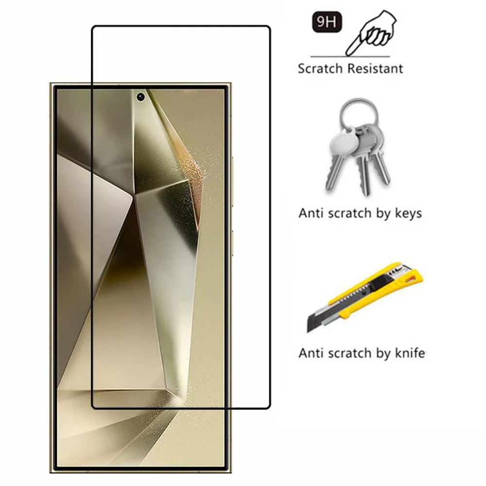 Panzerglas für Samsung Galaxy S26 S25 S24 Ultra Displayschutzfolie A17 A27 A37 A57 A56 A36 A26 A16 A55 A54 A53 A35 Folie