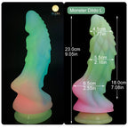 Leuchtende Tierdildos Pferd Realistischer Hundedildo Für Frauen Pferdehoden Monster Drachen-Analdildos Schöne Frauen Männer Sexspielzeug