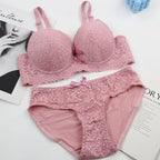 DaiNaFang Neues sexy BH-Set Push Up Unterwäsche für Damen Verstellbar Atmungsaktives Design Schweißabsorbierendes Oberteil BC Cup Dessous