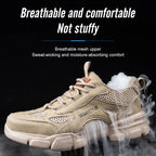Neue Unisex Sicherheitsschuhe Herren Arbeits-Sneaker Unzerstörbare Sicherheitsstiefel Damen Schuhe Herren Stahlkappenschuhe Sportlicher Stil