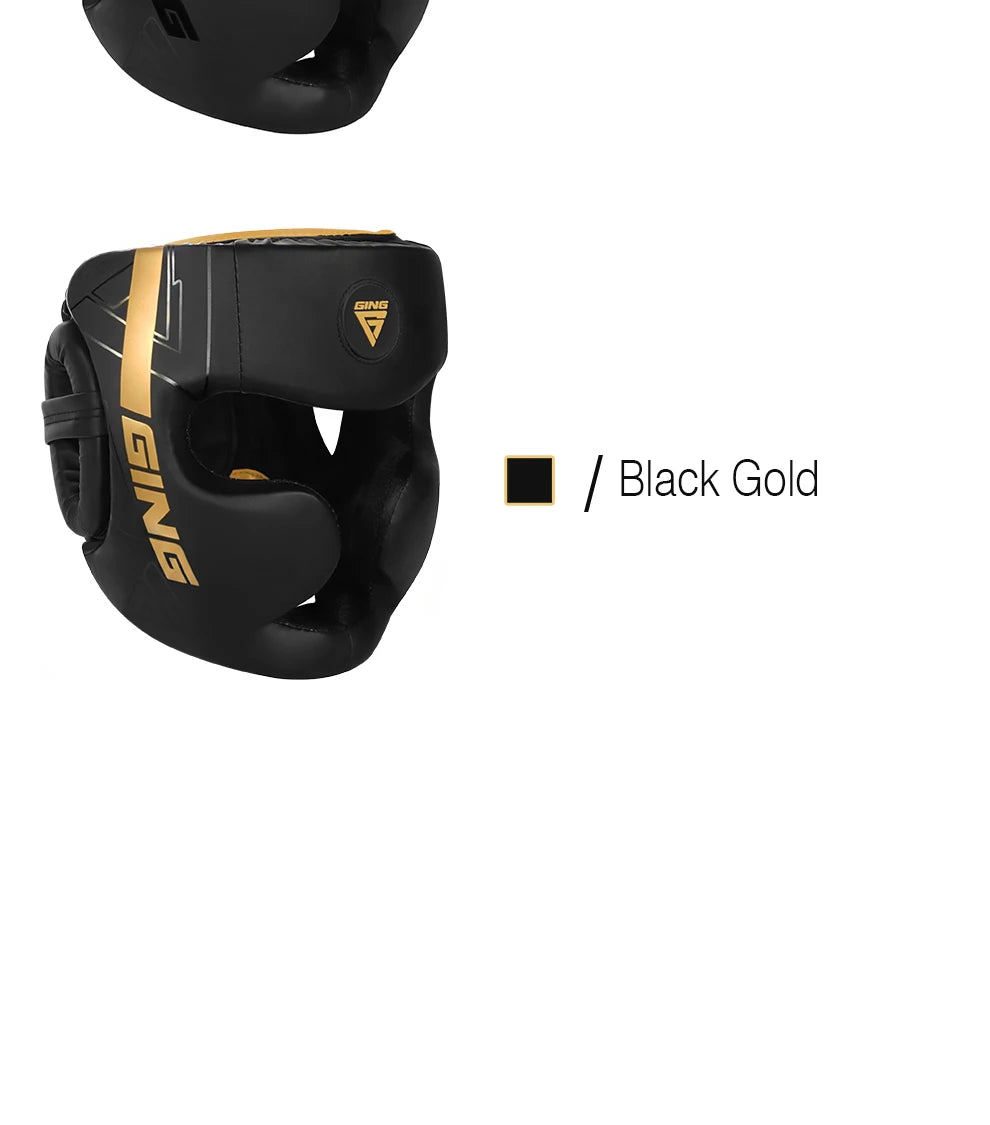Boxhelm MMA Sicherheit Freikampf Kopfschutz Protektoren Erwachsene Kinder Training Kopfbedeckung Muay Thai Kickboxen Vollhelm