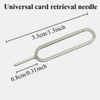 100 Stücke Universal SIM-Karten Nadel Tablett Pin Auswerfer Entfernungswerkzeug
