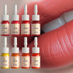 KVM 8 Farben 5ML Lippen-Tattoo-Tinte Microblading-Tinten Semi Permanent Make-up Pigment Tattoo-Tinte Body Art Lippenfarbe Tattoo Zubehör