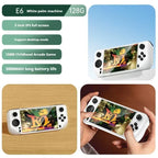 E6 Handheld-Spielemaschine konkurriert mit der neuen großen 3D-Handheld-Spielekonsole mit 5-Zoll-Großbildschirm, tragbare Spielekonsole
