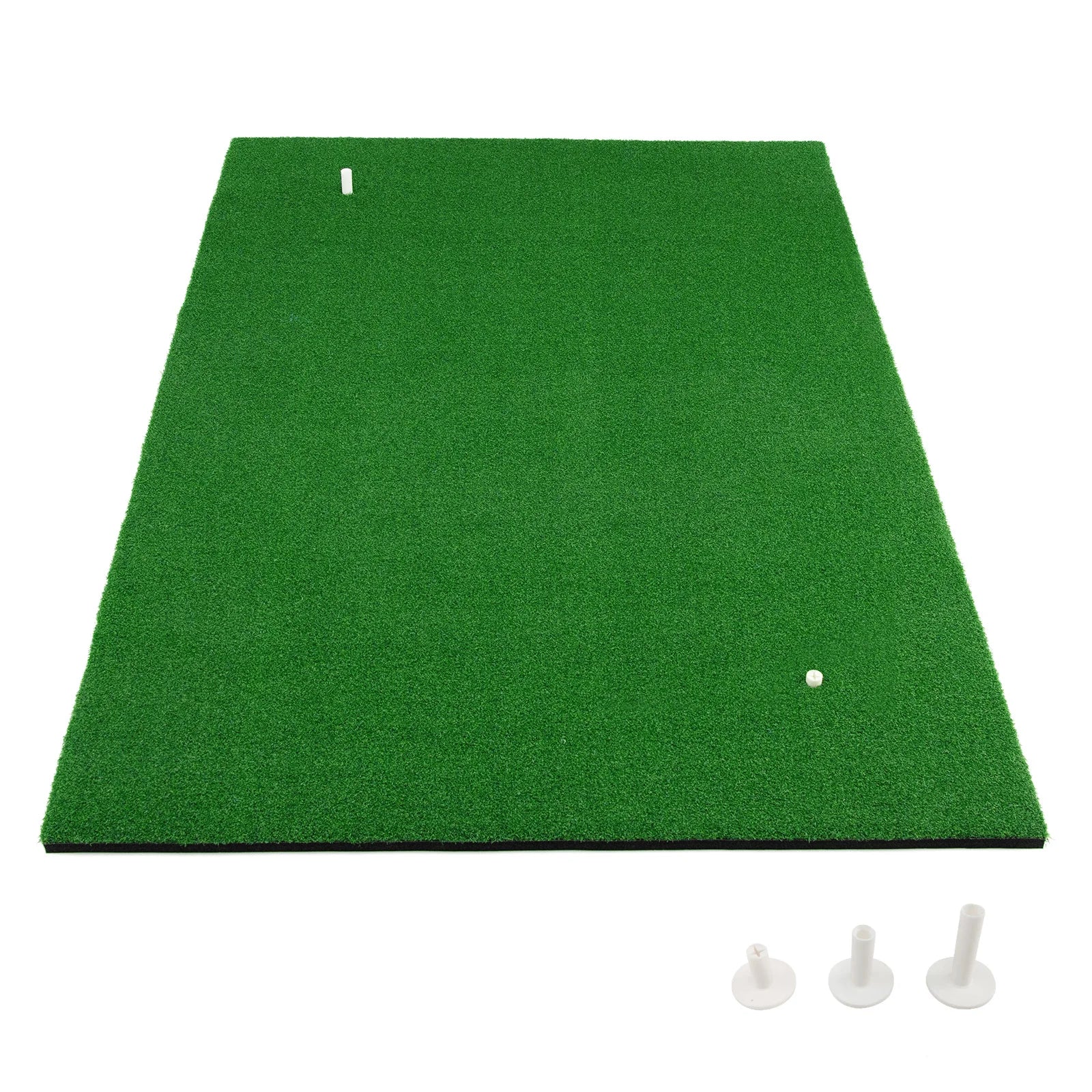 Golfschlagmatte, Reel Feel Golf-Übungsmatte mit Kunstrasen und 2 Tee-Positionen, 3 Gummi-Tees enthalten, Golf Putting Hauptbild