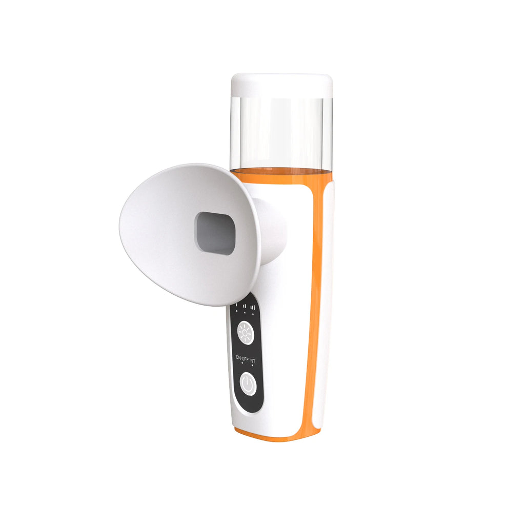 Tragbarer Augenbefeuchter USB wiederaufladbarer Nano-Nebel für Damen, zu Hause oder im Büro, sicheres Augenpflegegerät zur Linderung trockener Augen