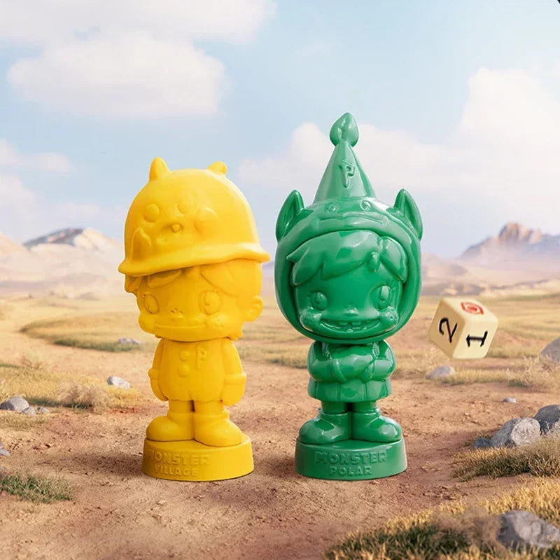 POP MART POLAR Monster Village Serie Blind Box – Süße Anime-Figuren, Ornamente, Überraschungsgeschenkpuppe – Originalspielzeug für Sammler