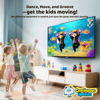 KINHANK MotionX Aktives Spielsystem für Kinder & Familien Videospielkonsole für fortlaufende Updates Kinderspielzeug für körperliche Aktivität im Innenbereich