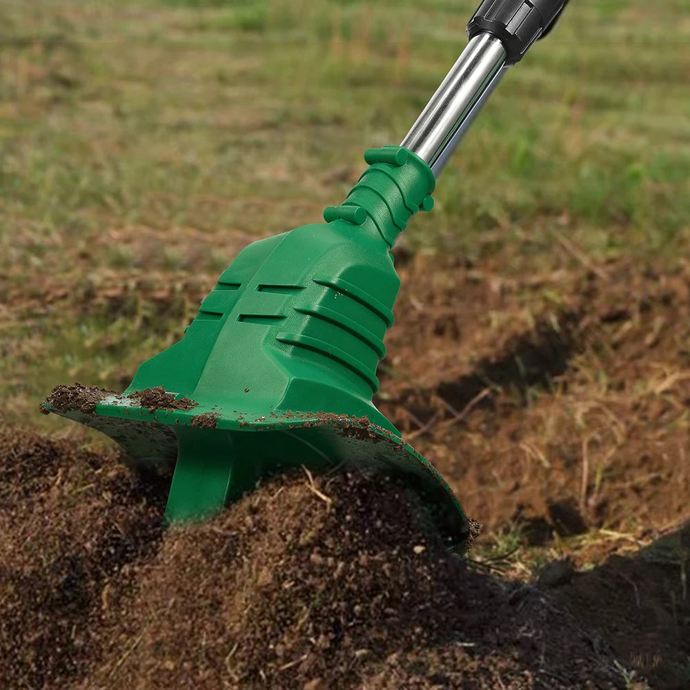 NewBeny Elektrische Gartenfräse Kultivator Vertikutierer Klappbare Bodenhacke Gartenwerkzeug