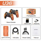 U36 Game-Joystick mit über 50.000 vorinstallierten Spielen, 4K HD-Ausgabe, Retro-Spielekonsole, 3D, über 40 Emulatoren, PSP, PS1