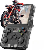 R36S Klassische Retro-Spielkonsole mit ARKOS System Videospiele Einzelkarte Tragbare Handheld-Spielkonsole Kindergeschenk 3,5 Zoll