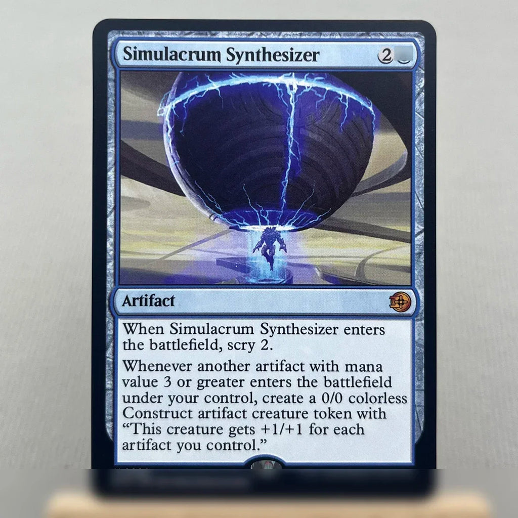 BIG MH3 OTJ OTP HOLO7-Ⅰ01 Tcg Karten-Proxys Magical Simulacrum Synthesizer und Power Vaultborn, der Tyrann Ulamog, die Sammel