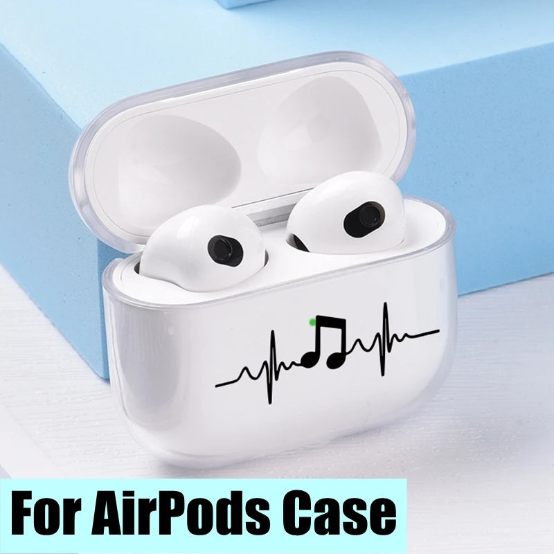 Hard Plastic Case for AirPods Pro 2 USB C Case for airpods 3 2 1 Case Transparent Cover for airpod pro 3 funda Air Pods 3 Coque Hauptbild