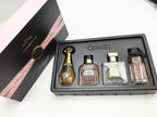 Luxusmarke Parfüm Damen Eau De Parfum Femme Geschenkbox 4-teiliges Set 100ml Parfums De Mujer Natürlicher Blumenduft Spray