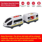 Kinder RC Elektrische Eisenbahn Lokomotive Magnetische Bahn Diecast Slot Spielzeug Passend für Holzeisenbahn Schienen Spielzeug für Kinder Geschenke