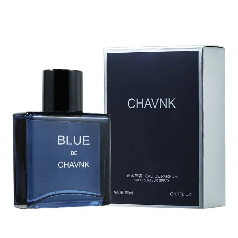 Eau De Parfum Zerstäuber Spray 50ML Blue Men's Prefume Fruity Note Man's Unique Mystery Calm and Successful Taste