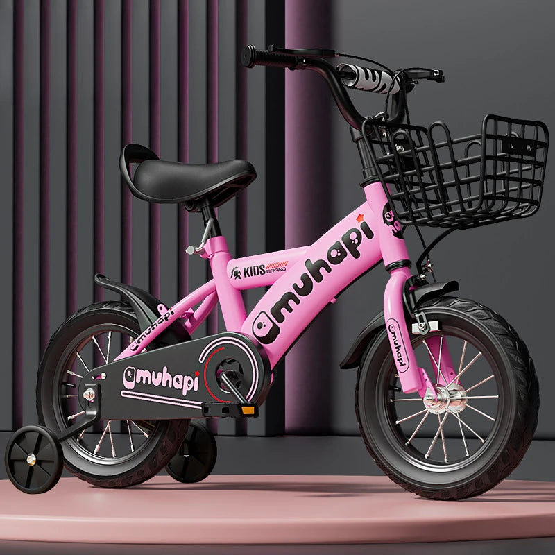 Fahrrad 2-8 Jahre 12-20 Zoll Tretfahrrad Stützrad Fahrrad