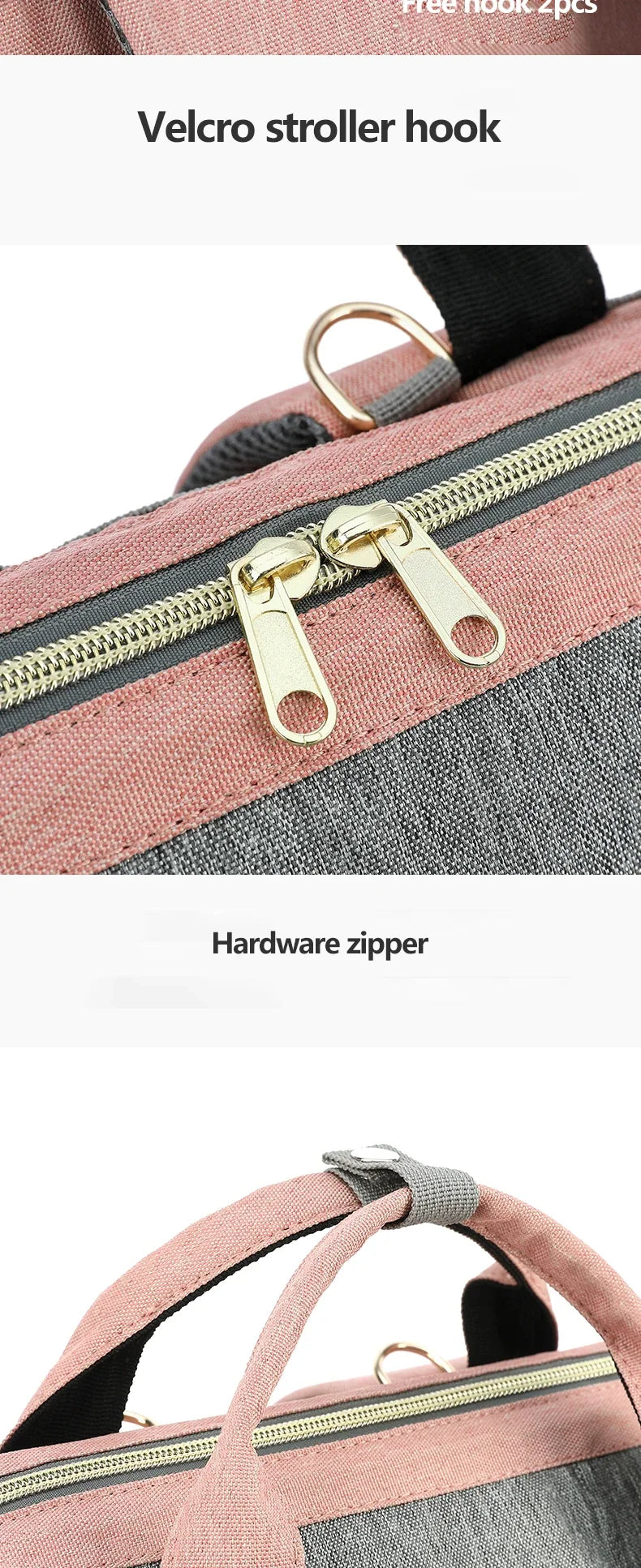 Wickeltasche Baby Wickeltasche Wasserdichter Rucksack Mode Mama Mutterschaft Markenrucksack für Mütter