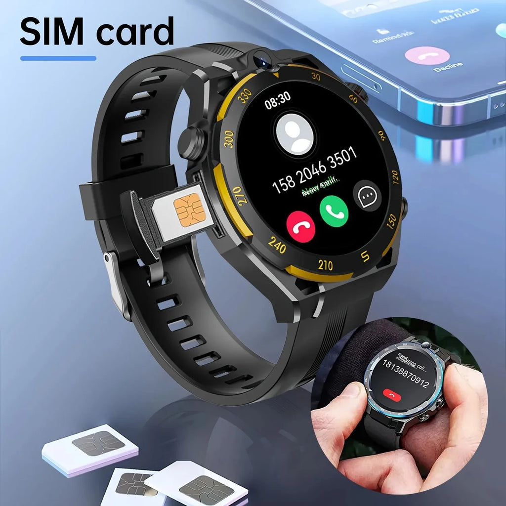 2026 Neue Smartwatch, kabelloses Telefonieren, KI-Sprache, über 40 Sportmodi, Outdoor-Fitness, lange Akkulaufzeit, Musik- & Nachrichtenbenachrichtigung, Unisex-Geschenk
