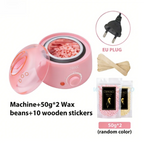 200CC Wax Heater Warmer Hair Removal Machine For Hand Foot Body SPA Epilator Paraffin Wax Pot +Wax Beans + Wood Sticks