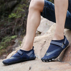 Herren Damen Wasserschuhe Schnell Trocknend Rutschfest Fünf-Finger-Schuhe Outdoor-Watschuhe Schwimmschuhe Barfuß Aquaschuhe Leichte Sneakers
