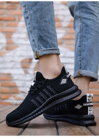 Arbeitssicherheitsschuhe Sommer Atmungsaktiv Herren Air Cushion Arbeitsschutzschuhe Anti-Durchstich Arbeitsschuhe Herren Stahlkappenschuhe