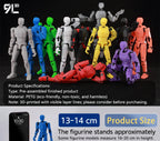 9L3D Gedruckte FNAF Freddy Fazbear's Pizza Springtrap Spielzeug Actionfiguren Anime Modell Lucky13 Dummy13 Titan13 Ornamente Geschenke