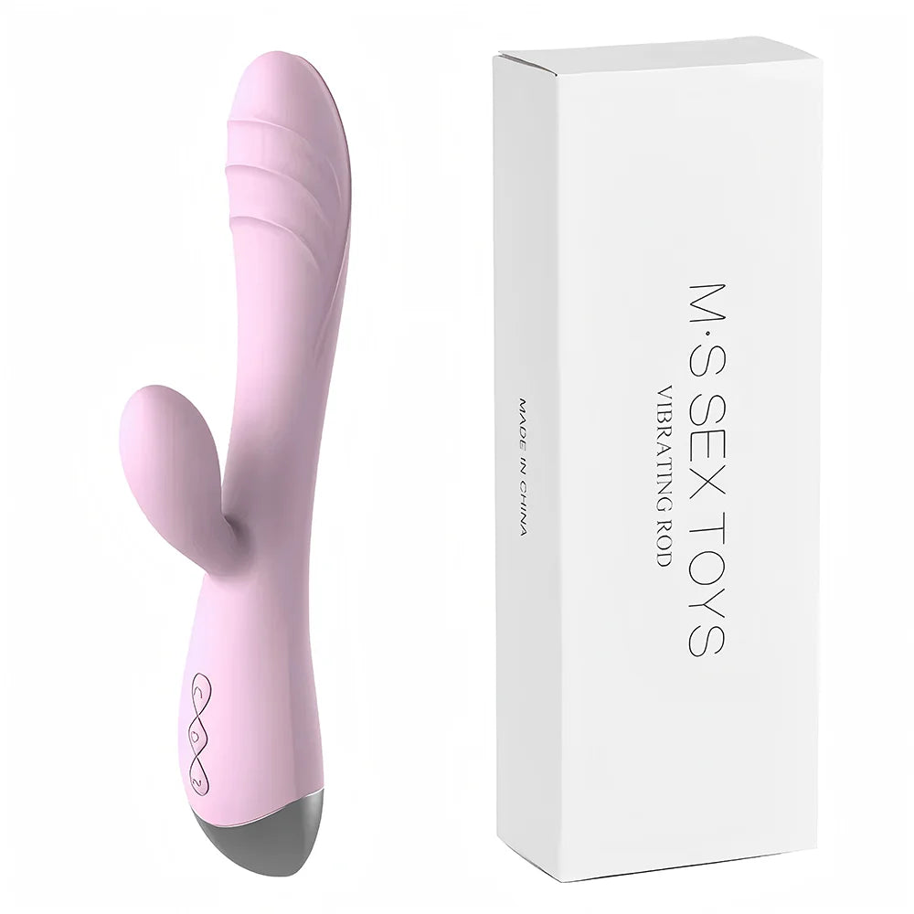 Dildo Vibrator für Frauen Leistungsstarker G-Punkt Klitorisstimulator Vagina Massagestab AV Zauberstab Weiblicher Masturbator Sexspielzeug für Erwachsene ab 18 Jahren