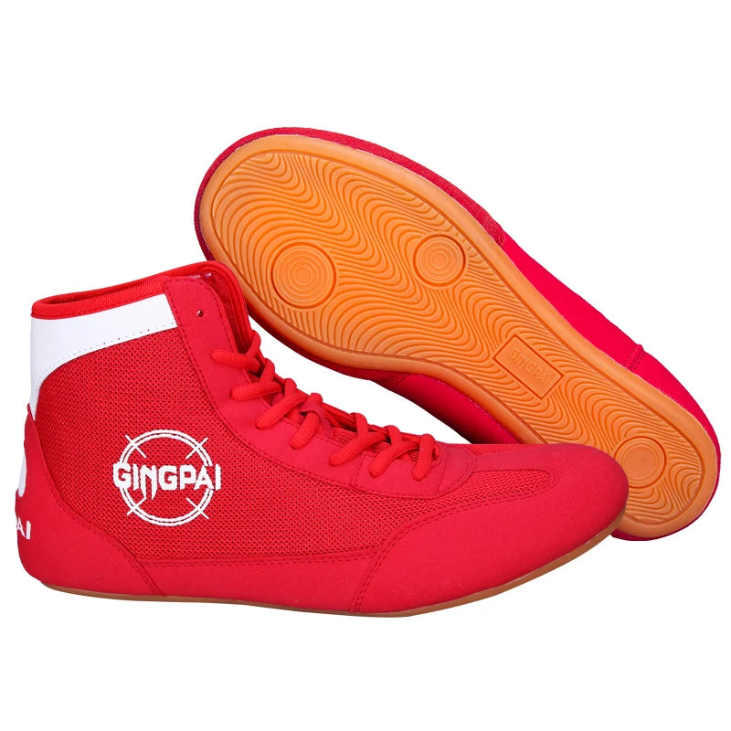 Professionelle Männer Frauen Wrestling-Stiefel 5 Farben Boxschuhe Paare rutschfeste Sneakers Herren atmungsaktive Wrestling-Stiefel