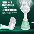 BRIEFNESS 2000W Handdampfer für Kleidung, 30s Aufheizzeit, Tragbarer Faltenentferner für Kleidung, Reise-/Heimgebrauch, Schnelles Dampfbügeleisen