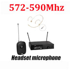 SLXD Mikrofon 500/600/800MHz Drahtloses Mikrofonsystem 4-Pin Headset KSM8/Beta58 Professionelles Audio-Equipment für Bühne Karaoke