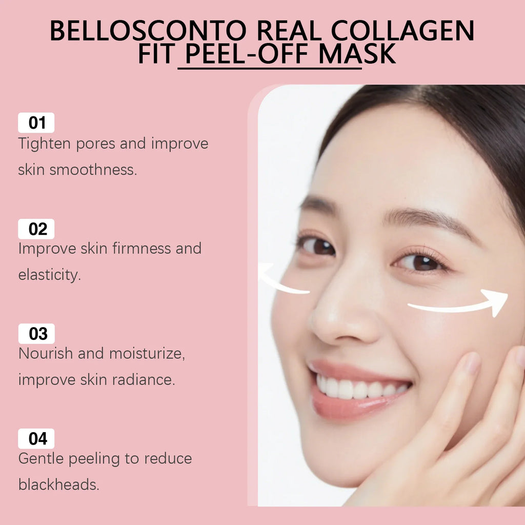 Kollagen Peel-Off Maske Übernacht Feuchtigkeitsspendende Gesichtsreinigung Strahlende Haut Barriere Reparatur Kollagen Maske Umhüllende Nachtpflege 50g