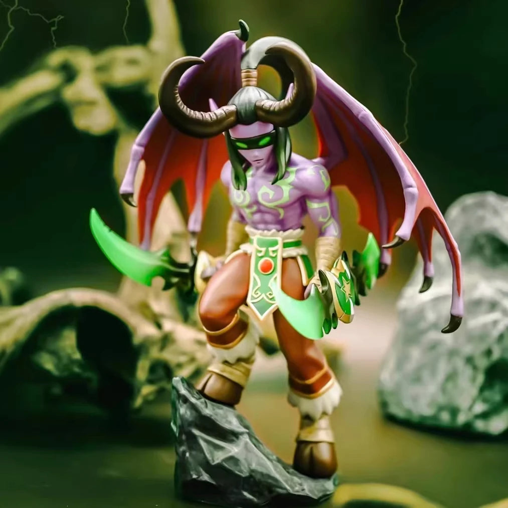 POP MART World of Warcraft Classic Blind Random Box Spielzeug Ornamente Actionfigur Mystery Box Caja Caixa Überraschungstüte für Jungen Geschenk