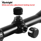 3-9x40 Jagdzielfernrohr Rot oder Grün beleuchtet Optisches Visier mit Montagen Mil Dot Absehen Taktisches Airhunting