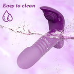 APP-gesteuerter Stoß-Vagina-Vibrator für Frauen, tragbares Höschen, G-Punkt-Klitoris-Vibrator, weibliches Masturbations-Sexspielzeug für Frauen