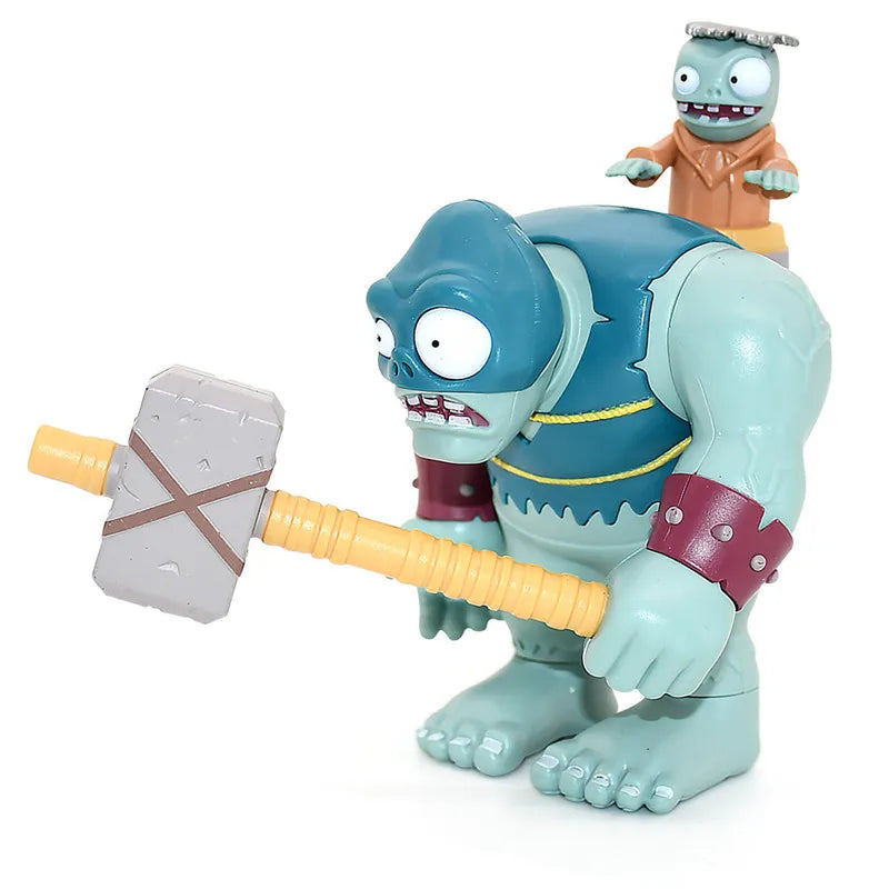 PLANTS VS ZOMBIES Verrückter Dave Spiel Actionfigur Straßensperre Eimer Totengräber Zombie Modell Puppe Kinderspielzeug Kindergeschenke