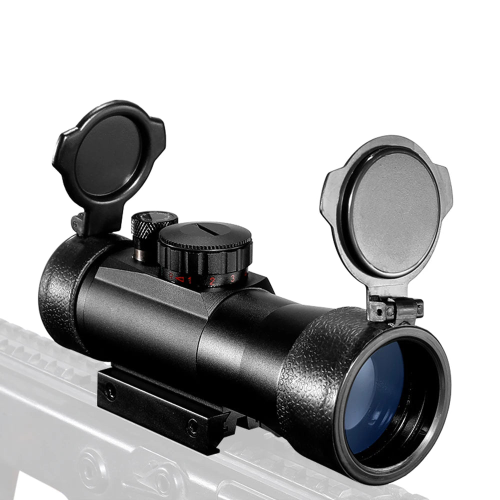 3X44 Green Red Dot Sight Scope 2X40 Red Dot 3X42 Tactical Optics Riflescope Fit 11/20mm Rail 1X40 Sight for Hunting