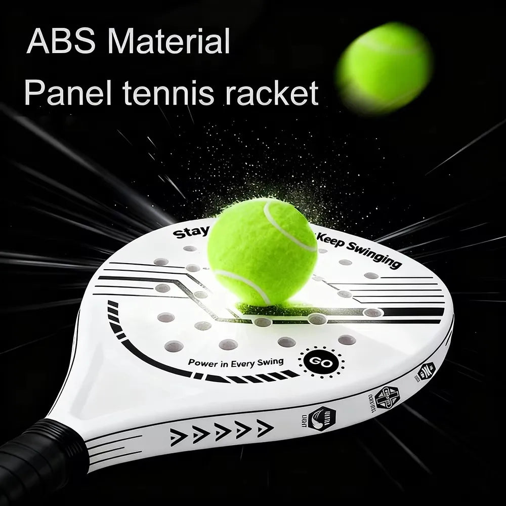 Neueste Tennisschläger 2026 | Padelschläger, aus ultraleichtem Kohlefasermaterial, mit starker Elastizität und guter Qualität