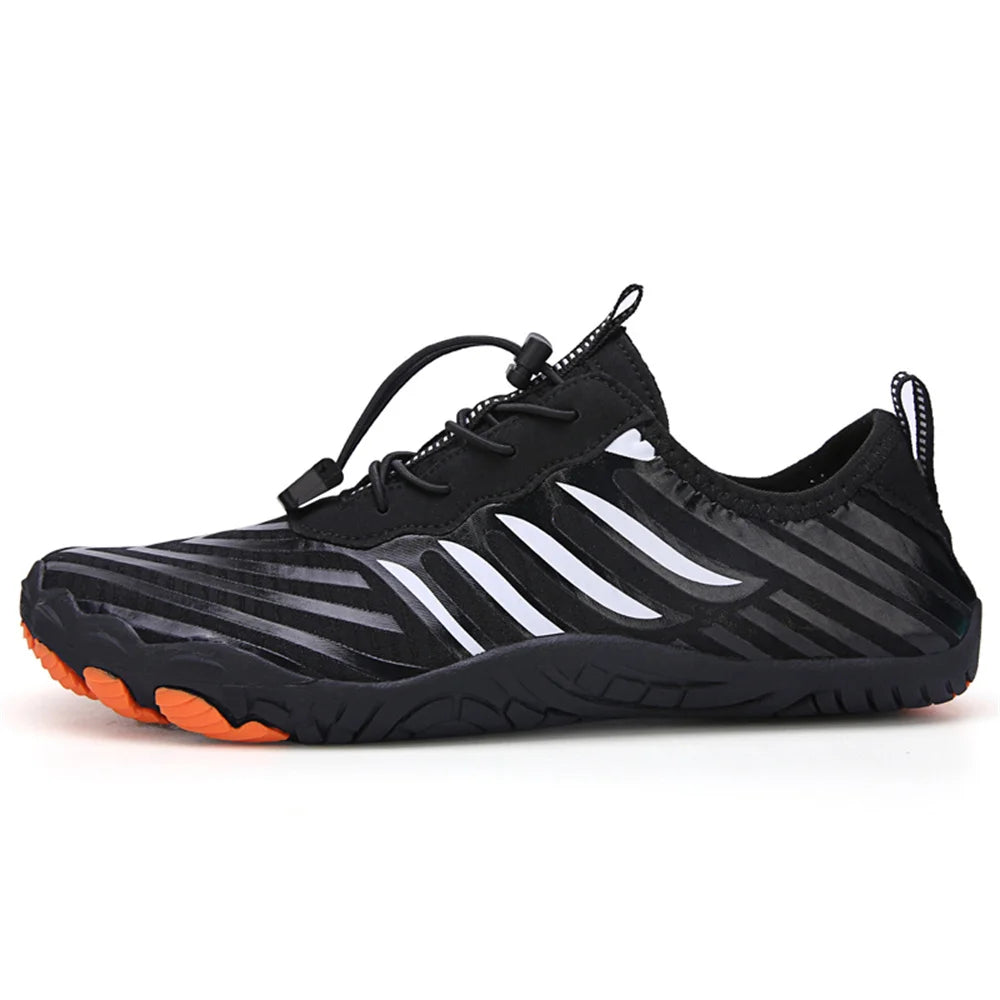 Unisex-Schnelltrocknende Wasserschuhe Herren Damen Bunte Strand-Schwimm-Surf-Wasserschuhe Paar Barfuß-Upstream-Sneaker