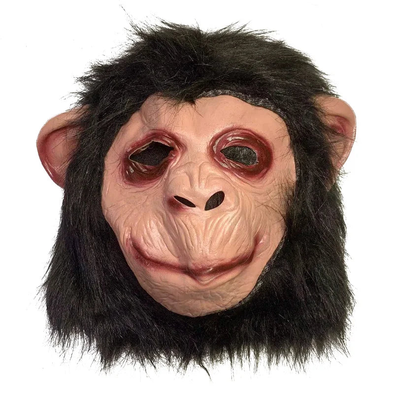 Gorilla Maske Tier Cosplay Maske Halloween Horror Rollenspiel Neuheit Lustige Masken Drama Performance Tiermaske Karnevalsmaske