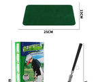 Mini Golf Toy Set, Desktop Indoor Golf Game with Course Cloth & Clubs, Interactive Family Sport Game for Kids Adults