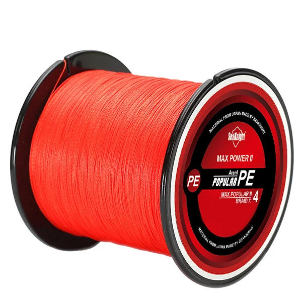 SeaKnight Brand 4-fach geflochtene Angelschnur 8-100LB Multifilament PE-Schnur 300M 500M 1000M Süßwasser Salzwasser Angeln Pesca