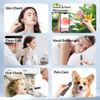 Intelligenter visueller Ohrenreiniger HD Ohrenstäbchen Otoskop USB-C-Ladeendoskop Ohrenschmalzentferner Ohrenschmalz-Entfernungswerkzeug Ohrenschmalz-Minikamera Gesundheitspflege-Set