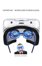 Shinecon VR Brille 3D Headset Virtual Reality Gerät Helm Schutzbrille Linsen Mobile Smartphone Handy Realidade Viar VR